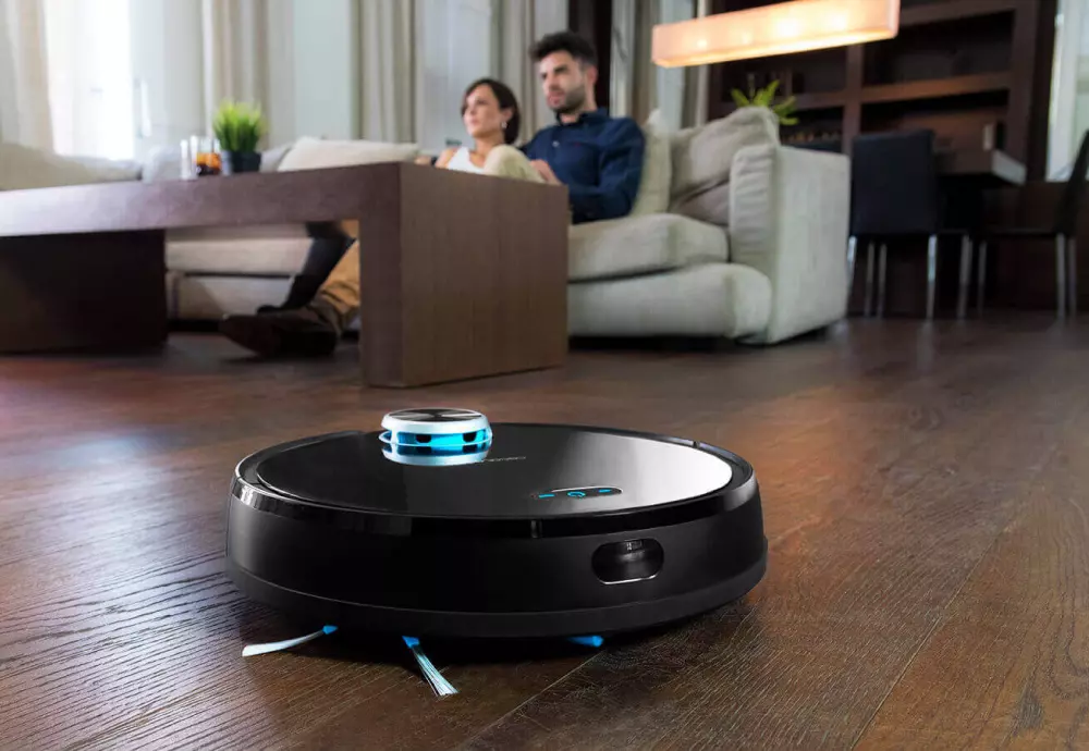 robot vacuum cleaner with hepa filter