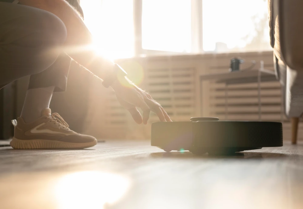 robot vacuum cleaner with hepa filter